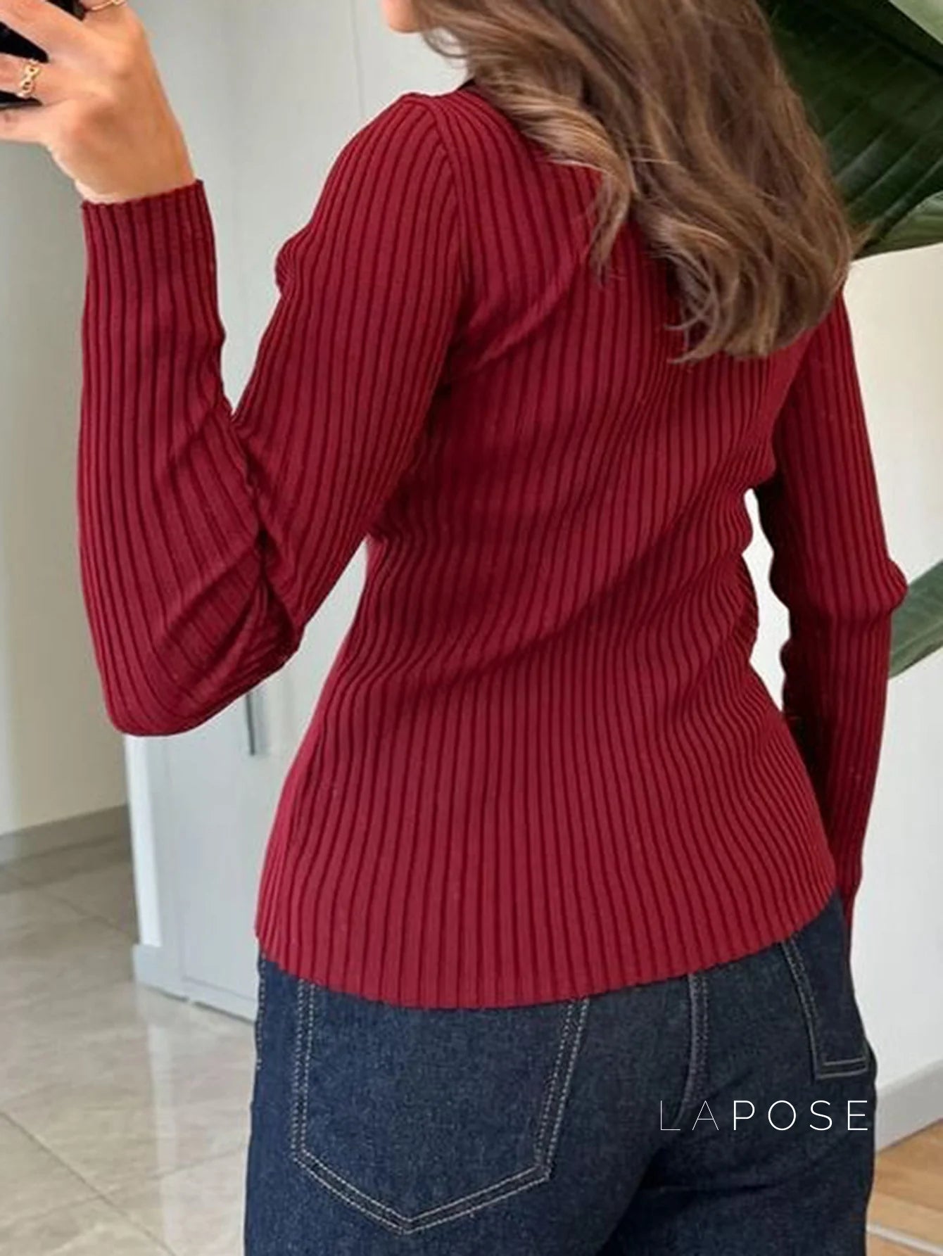 Jessalynn Knit Polo Top