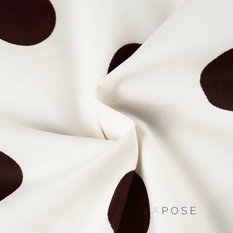 Jett Polka Dot Midi Skirt