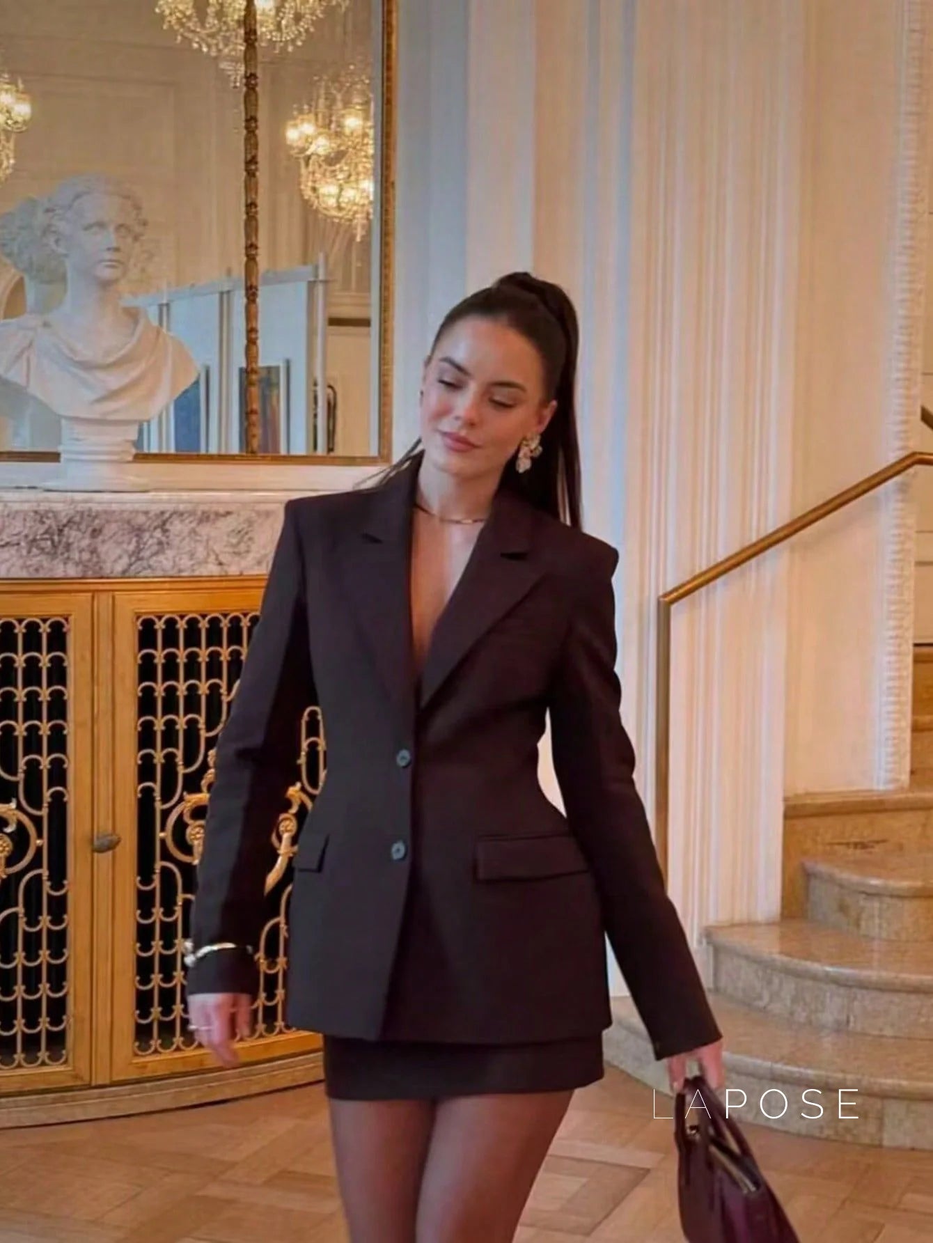 Jhene Waist-Cinching Blazer