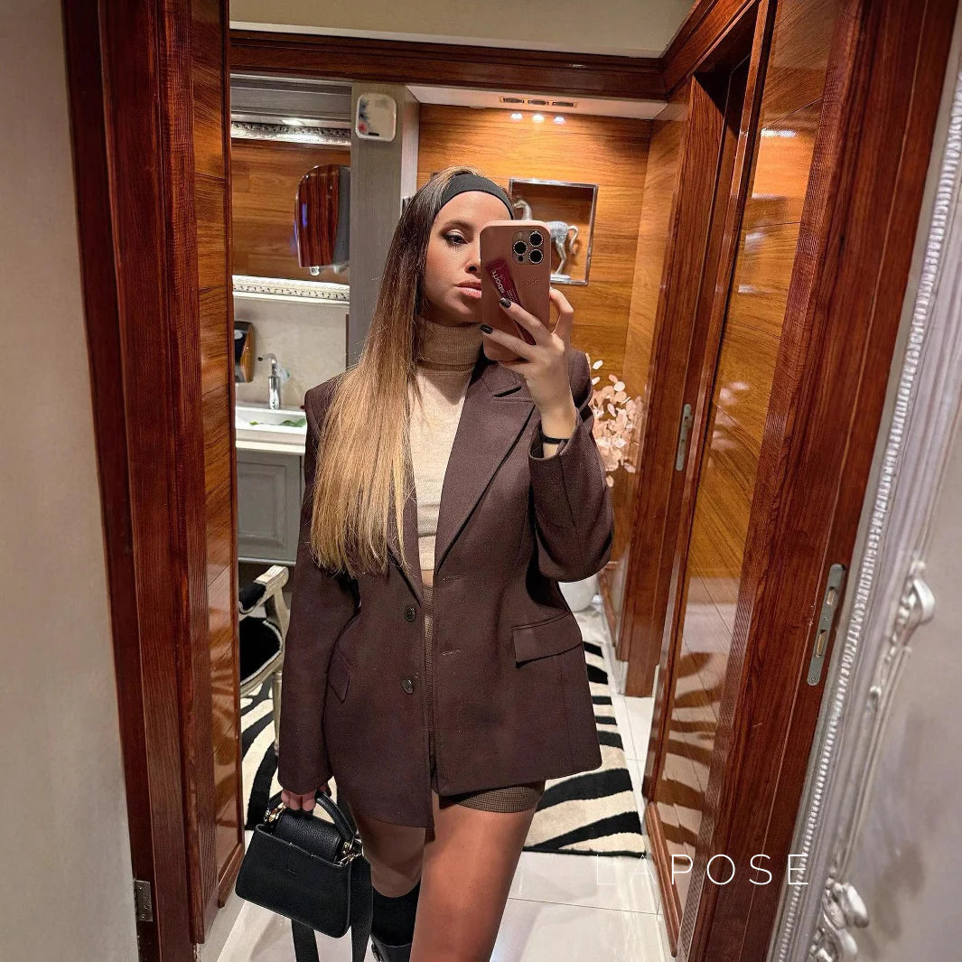 Jhene Waist-Cinching Blazer