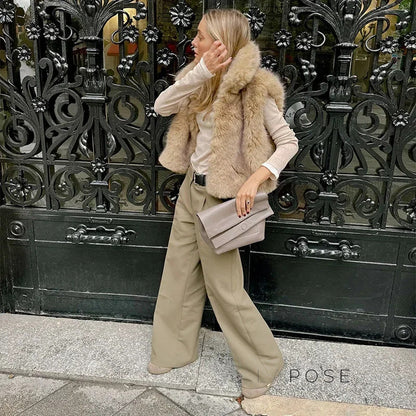 Journey Faux Fur Vest