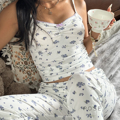 Julietta Floral Lounge Short Set