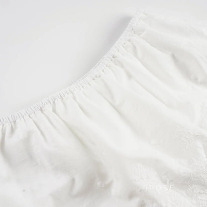 Kalee Low-Rise Lace Mini Skirt