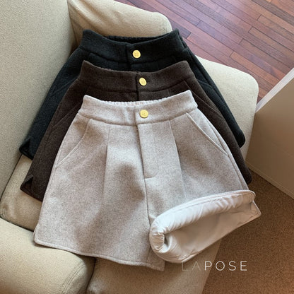 Katharine Tailored High-Waist Shorts