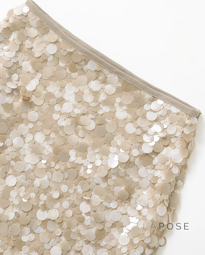 Kathia Sequin Mini Skirt