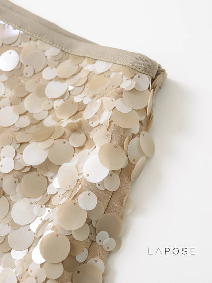 Kathia Sequin Mini Skirt