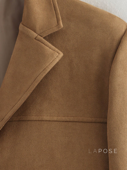 Kendyll Relaxed Suede Blazer