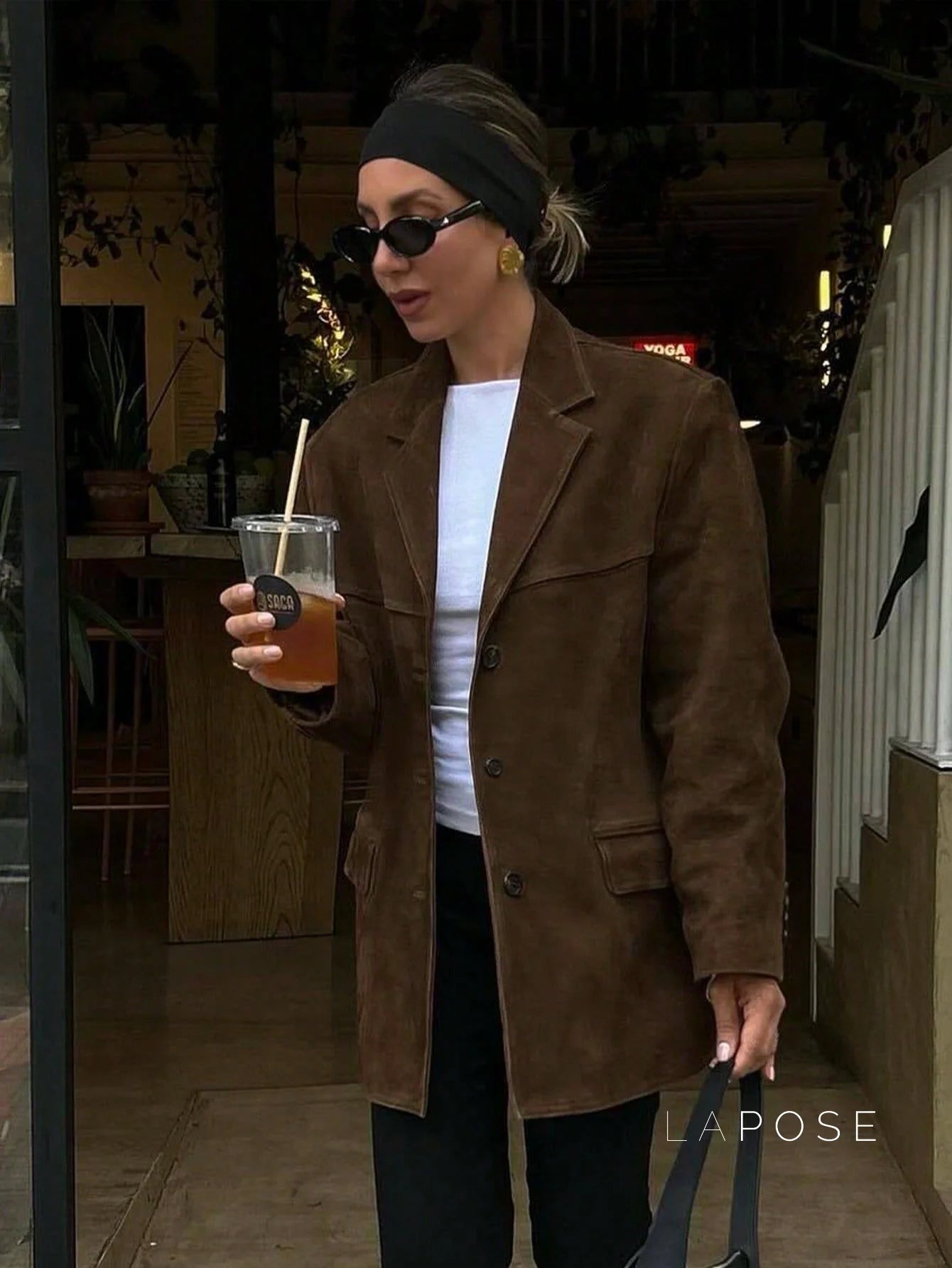 Kendyll Relaxed Suede Blazer