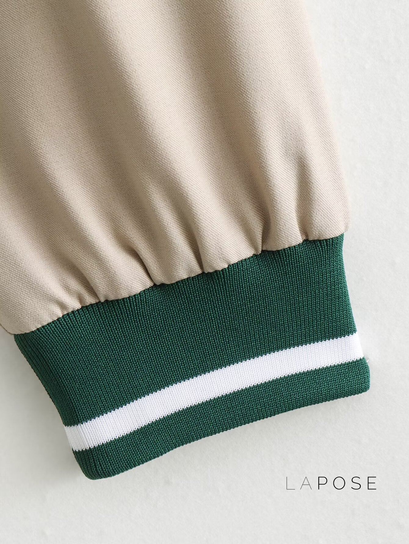 Kenley Khaki Ribbed Jacket