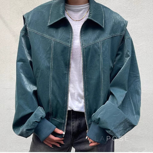 Keyli Vintage Biker Jacket