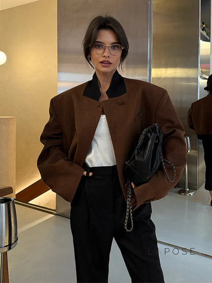 Khloe Retro Crop Jacket