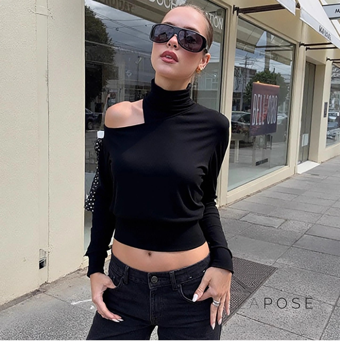 Kynsleigh One Shoulder Tie Top