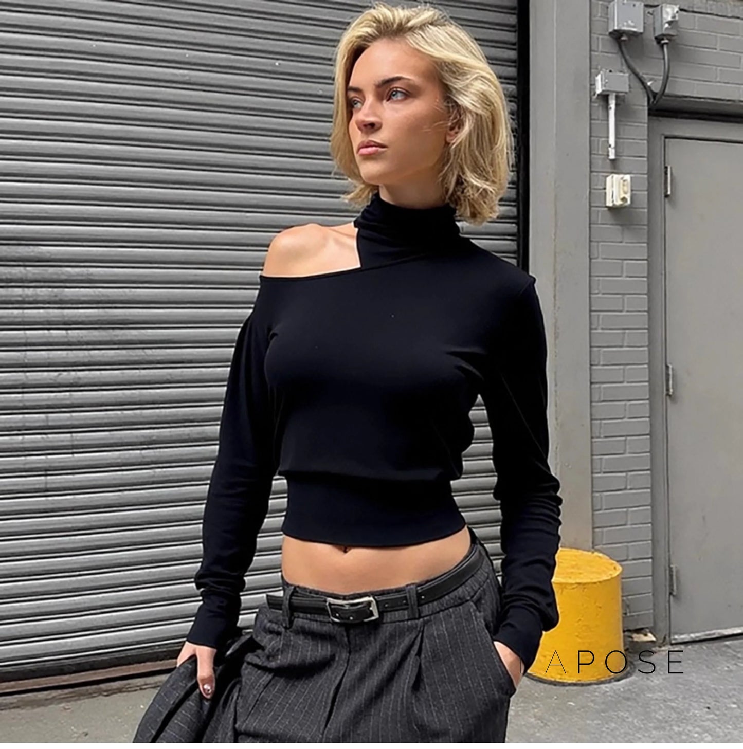 Kynsleigh One Shoulder Tie Top