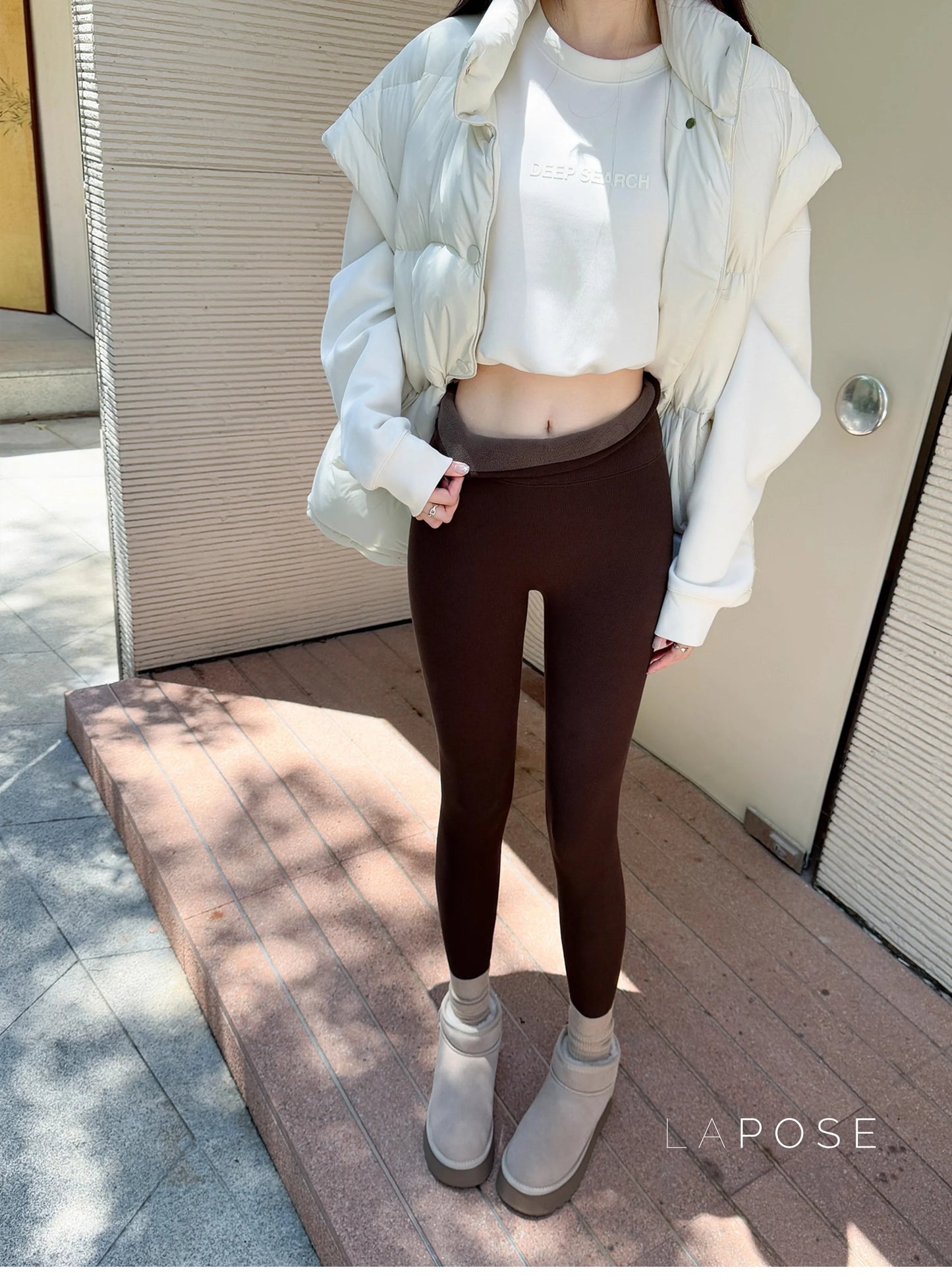 Lanie Ribbed Thermal Leggings