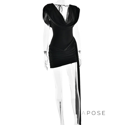 Layan Ruched Mini Dress