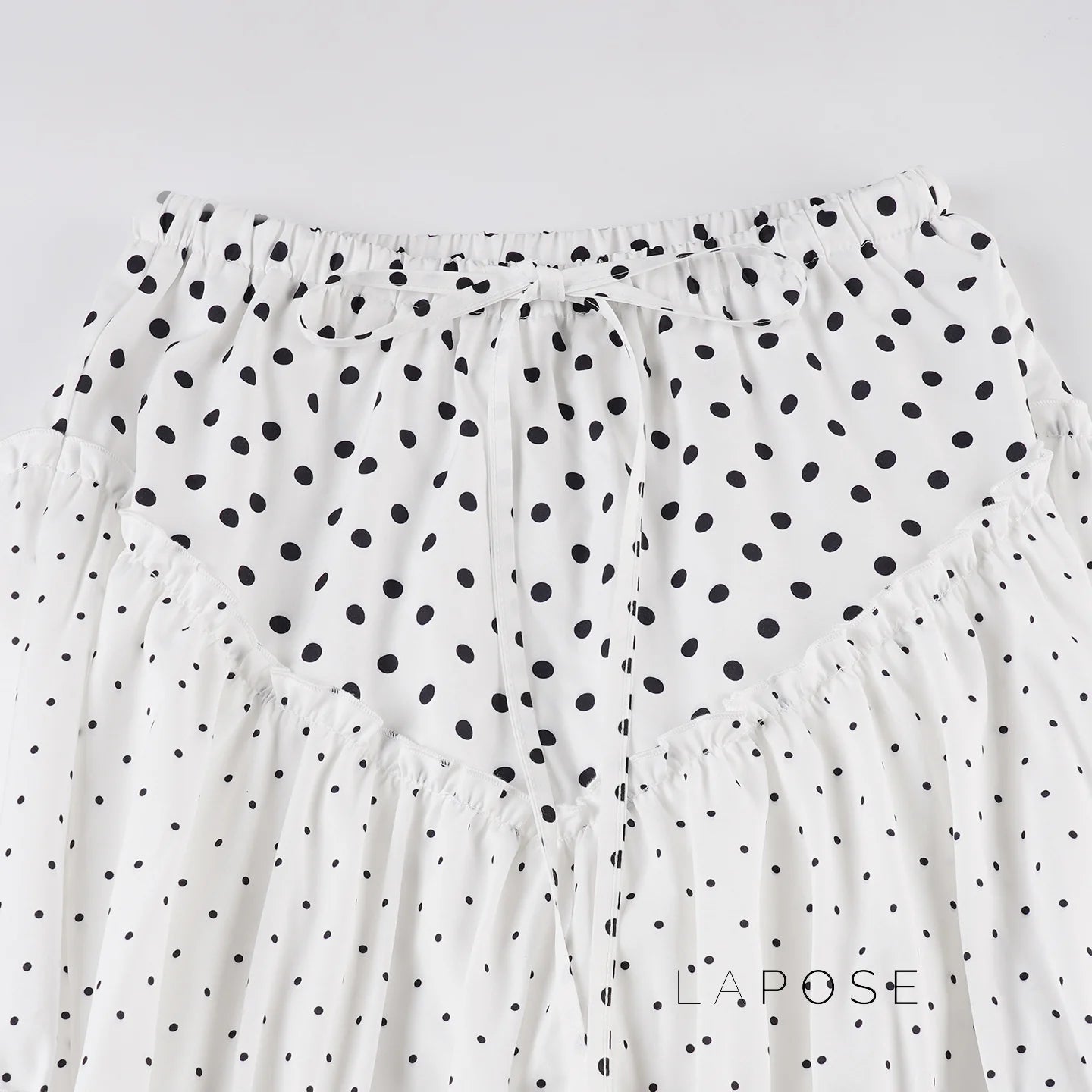 Leeanna Layered Polka Dot Skirt