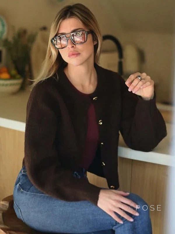 Lilia Cozy Flap Pocket Cardigan