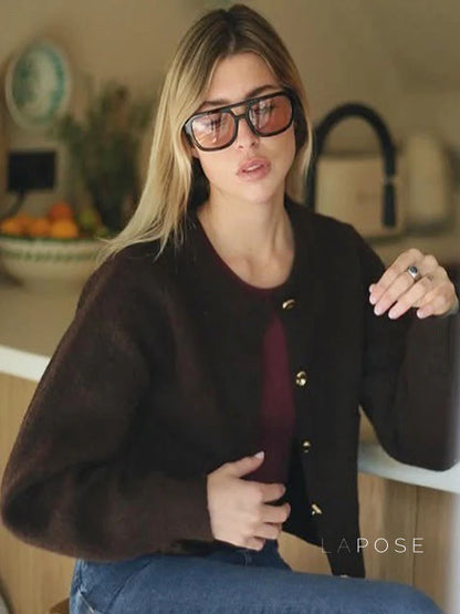 Lilia Cozy Flap Pocket Cardigan