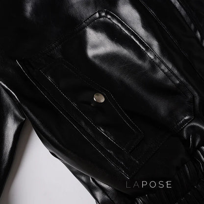 Liv Patchwork Moto Jacket