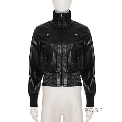 Liv Patchwork Moto Jacket