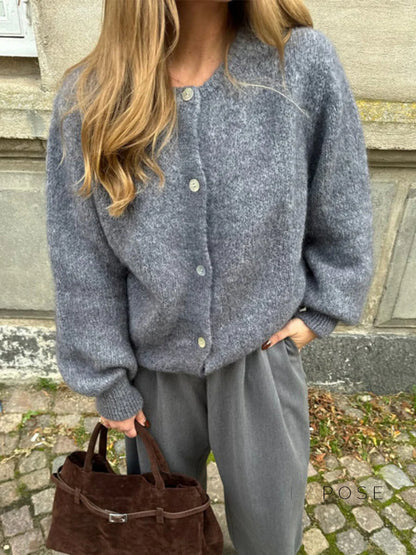 Lyrik Macaron Knit Cardigan