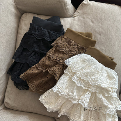 Meira Layered Ruffle Mini Skirt