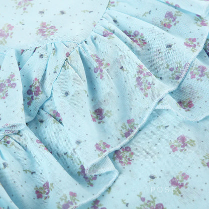 Moira Floral Ruffle Maxi Skirt