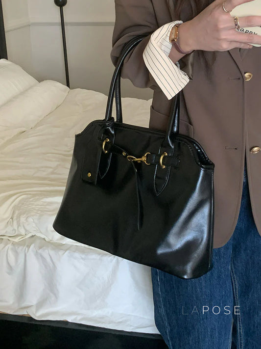 Ripley Briefcase Faux Leather Bag