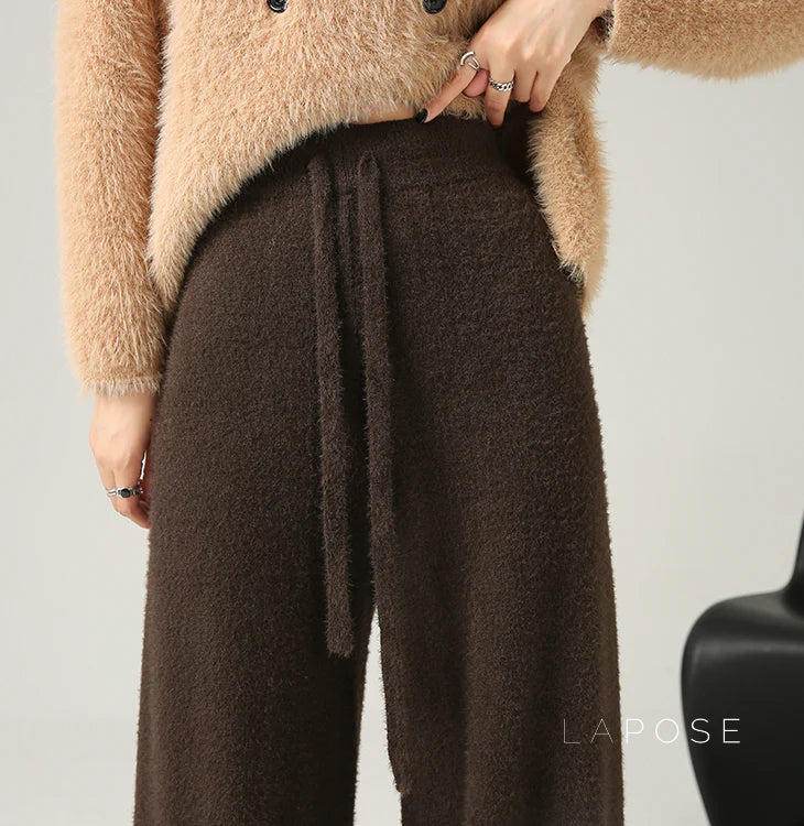 Ryanne Cozy Wide-Leg Pants