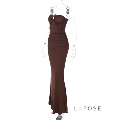 Sadee Strapless Bodycon Maxi Dress