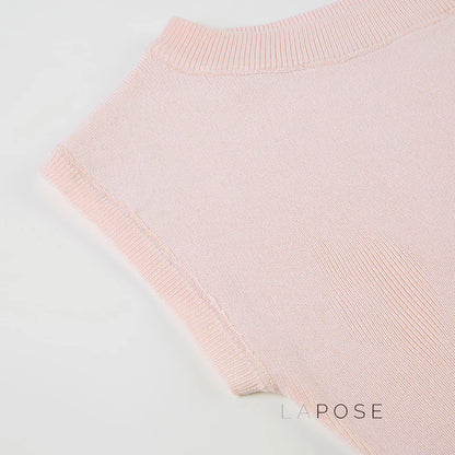 Saja Off-Shoulder Knit Crop Top