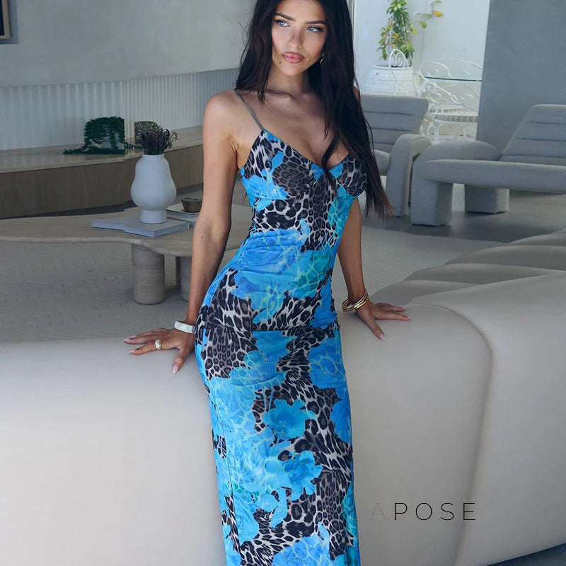 Samirah Floral Maxi Dress