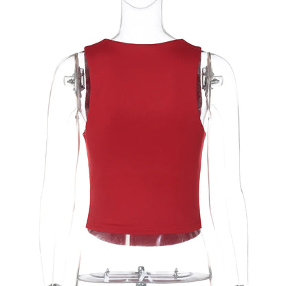 Shaina Ruched Racerback Tank