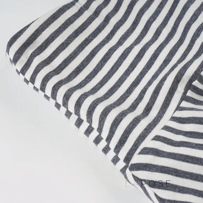 Shelby Knit Striped Pleated Skirt