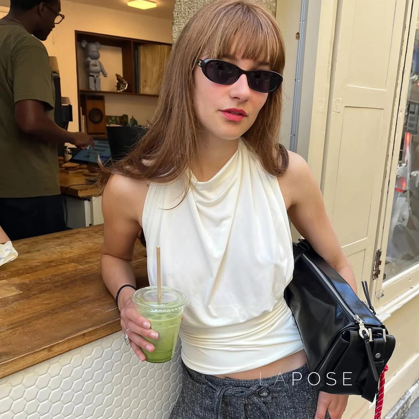 Sia Pleated Halter Top