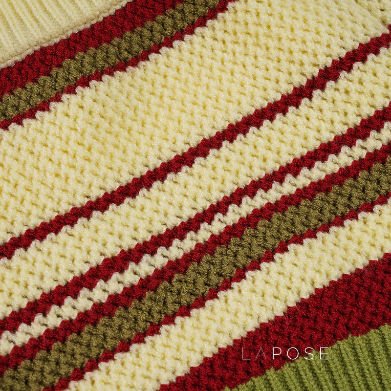 Silvia Striped Knit Shorts
