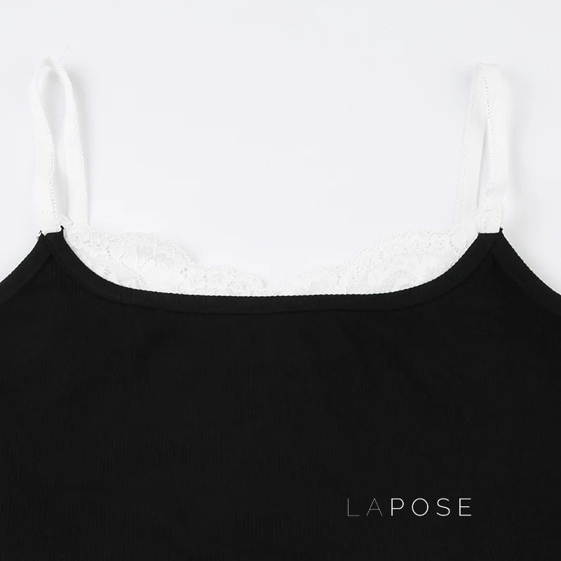 Talynn Black Lace Camisole