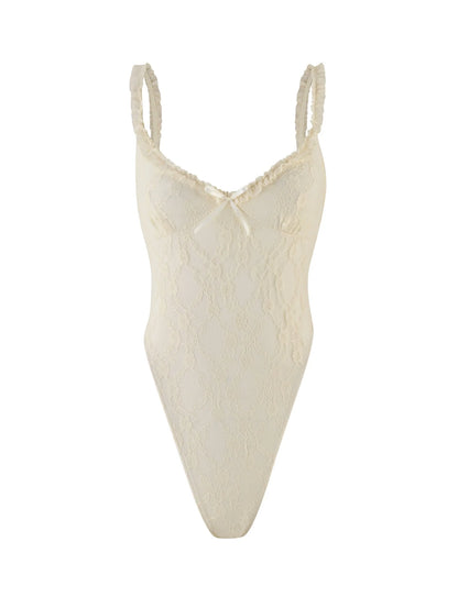Tanner Champagne Lace Bodysuit