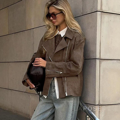 Tinsleigh Luxe Suede Jacket