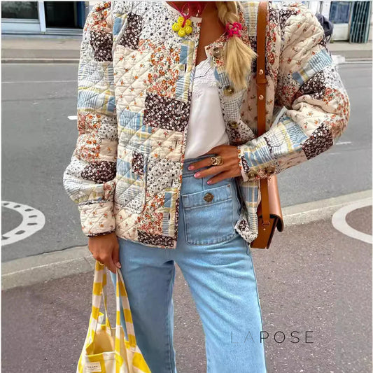 Tommie Floral Quilted Jacket