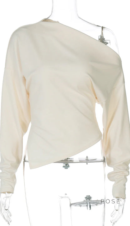 Valkyrie Asymmetric Slit Top