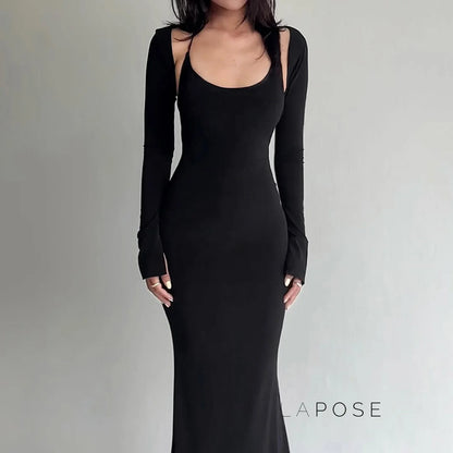 Yaritza Halter Maxi Set