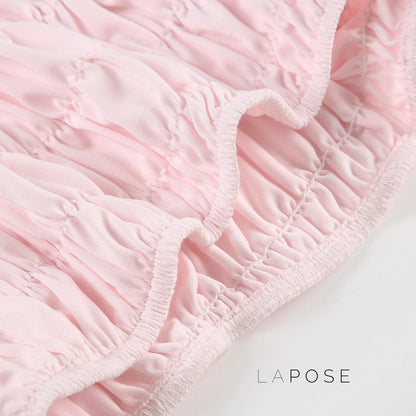 Zaire Bow Pleated Short Set