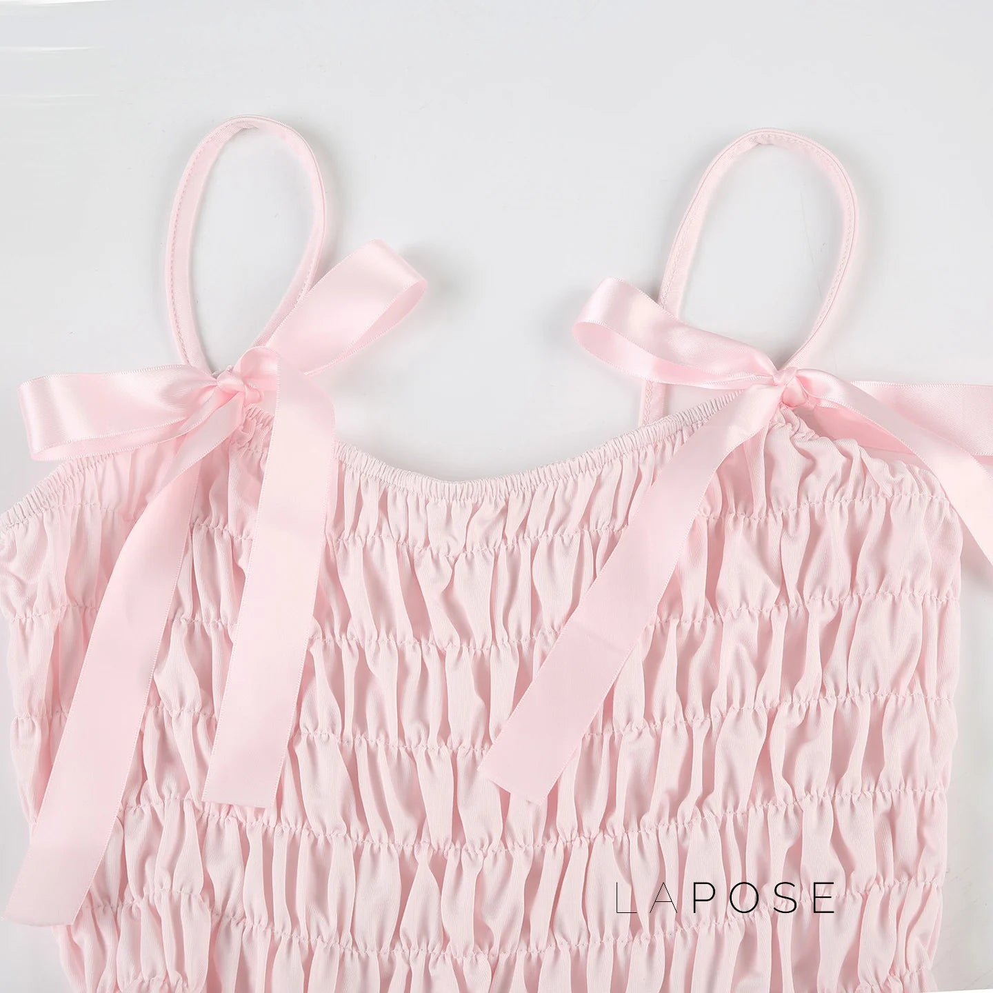 Zaire Bow Pleated Short Set