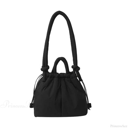Large Capacity Puffer Nylon Tote Handbag Designer