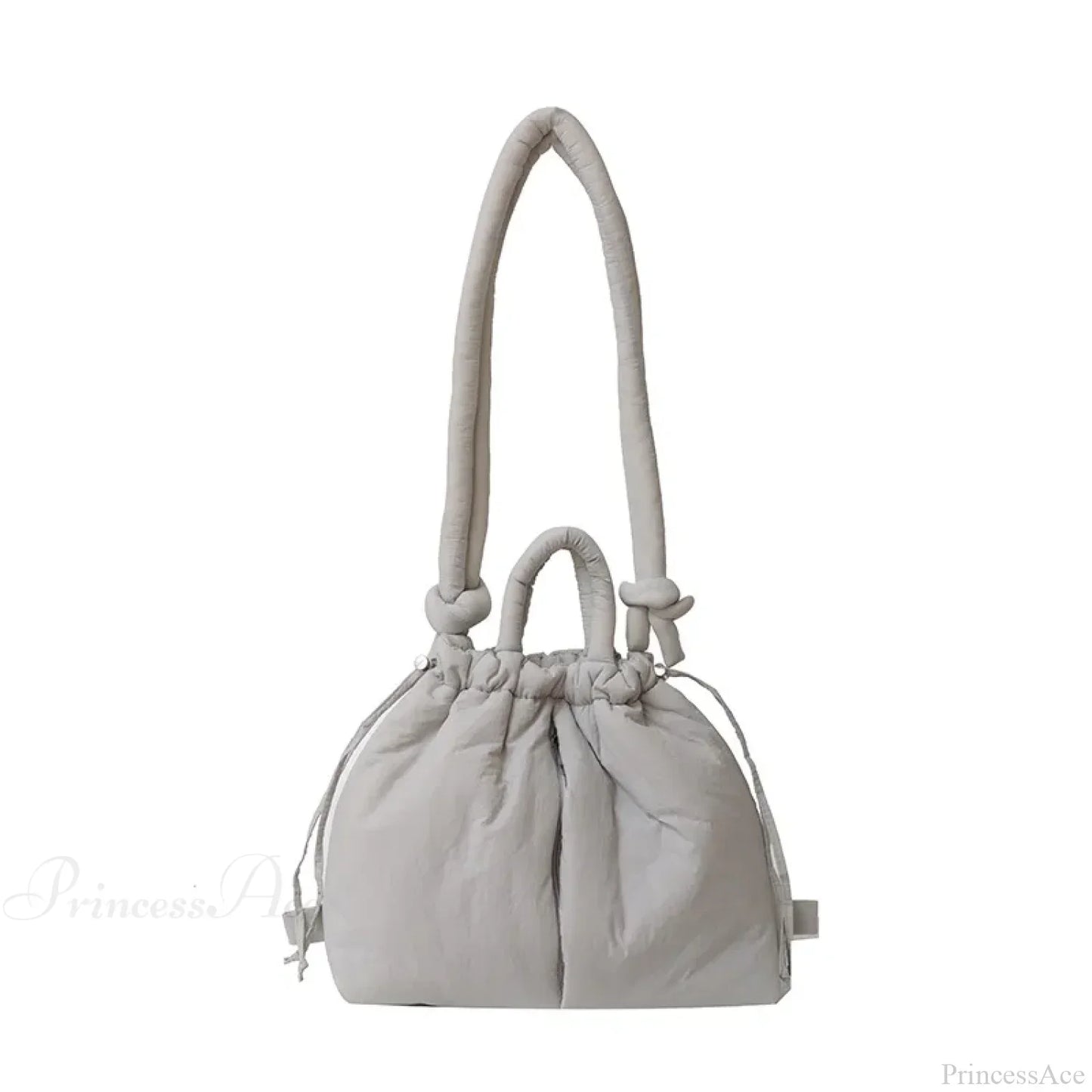 Large Capacity Puffer Nylon Tote Handbag Designer