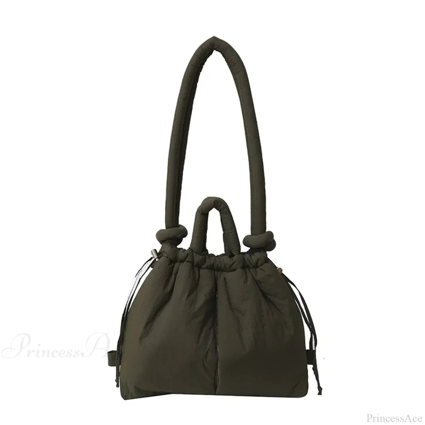 Large Capacity Puffer Nylon Tote Handbag Designer