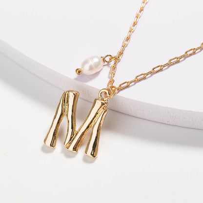 Layered Charm Statement Necklace - Gold