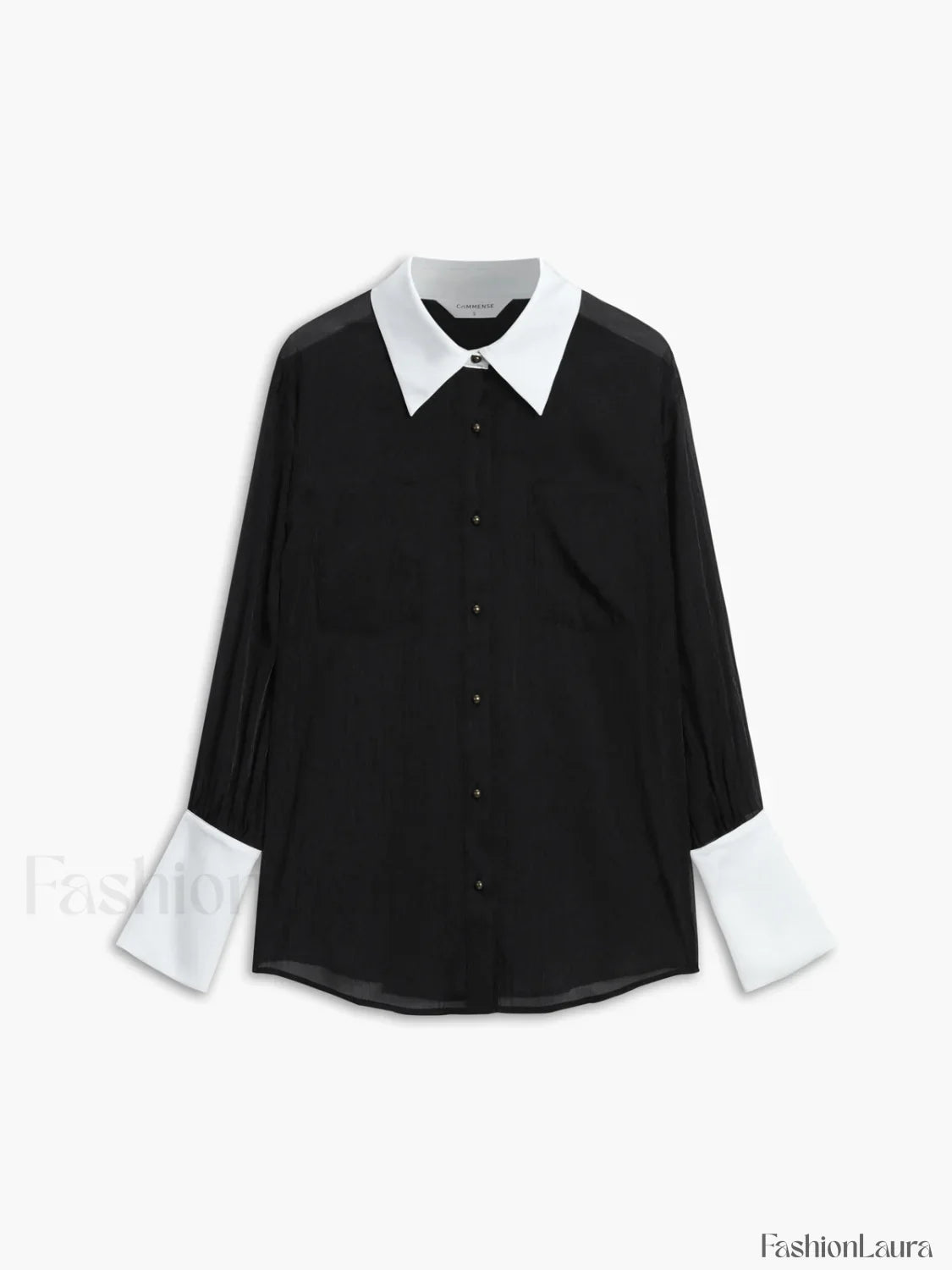 Leisure See Through Trendy Shirt With Cami Top