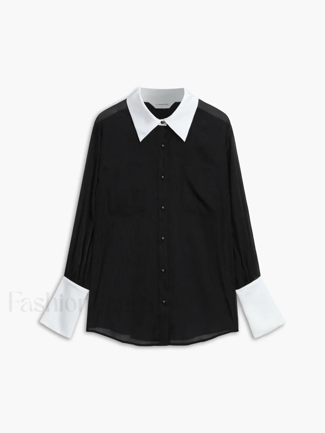 Leisure See Through Trendy Shirt With Cami Top